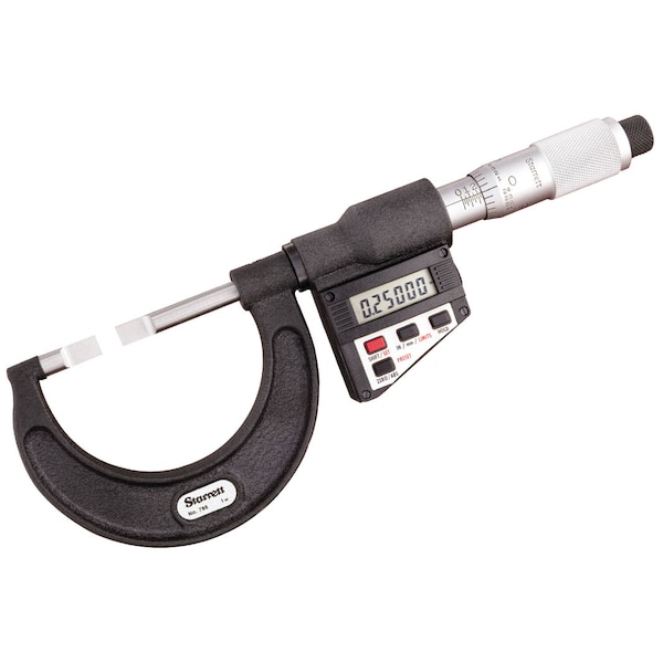 Electronic Blade Micrometer 0-1"